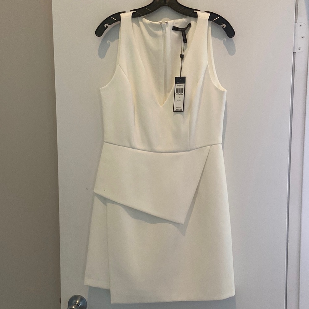 BCBG OFF WHITE DRESS